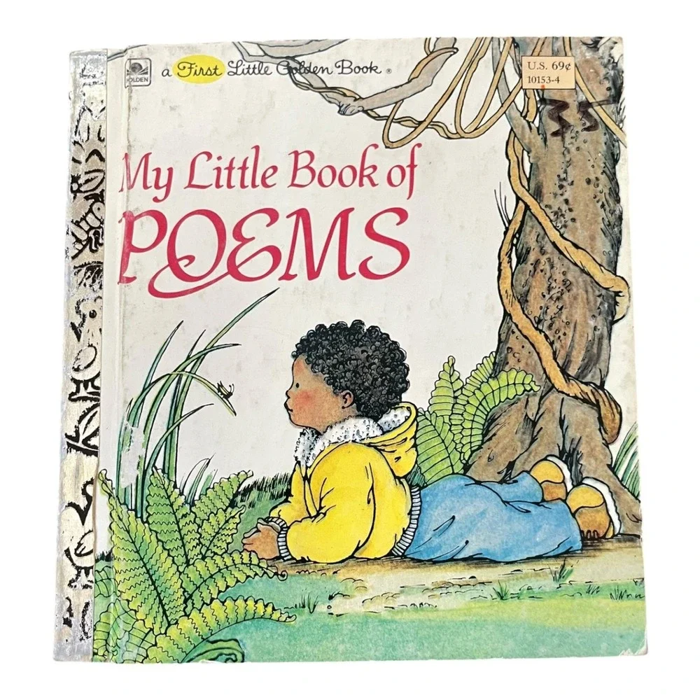Vintage First Little Golden Book My Little Book of Poems 1983 Children's Poetry